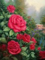 Una rosa roja perfecta Thomas Kinkade